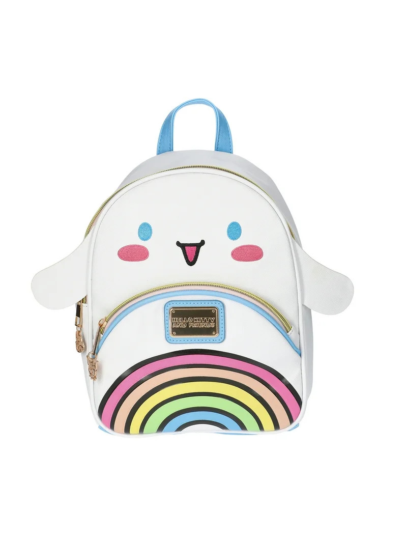 Hello Kitty and Friends Girls Cinnamoroll Women's 10.5" Mini Backpack, White | Walmart (US)