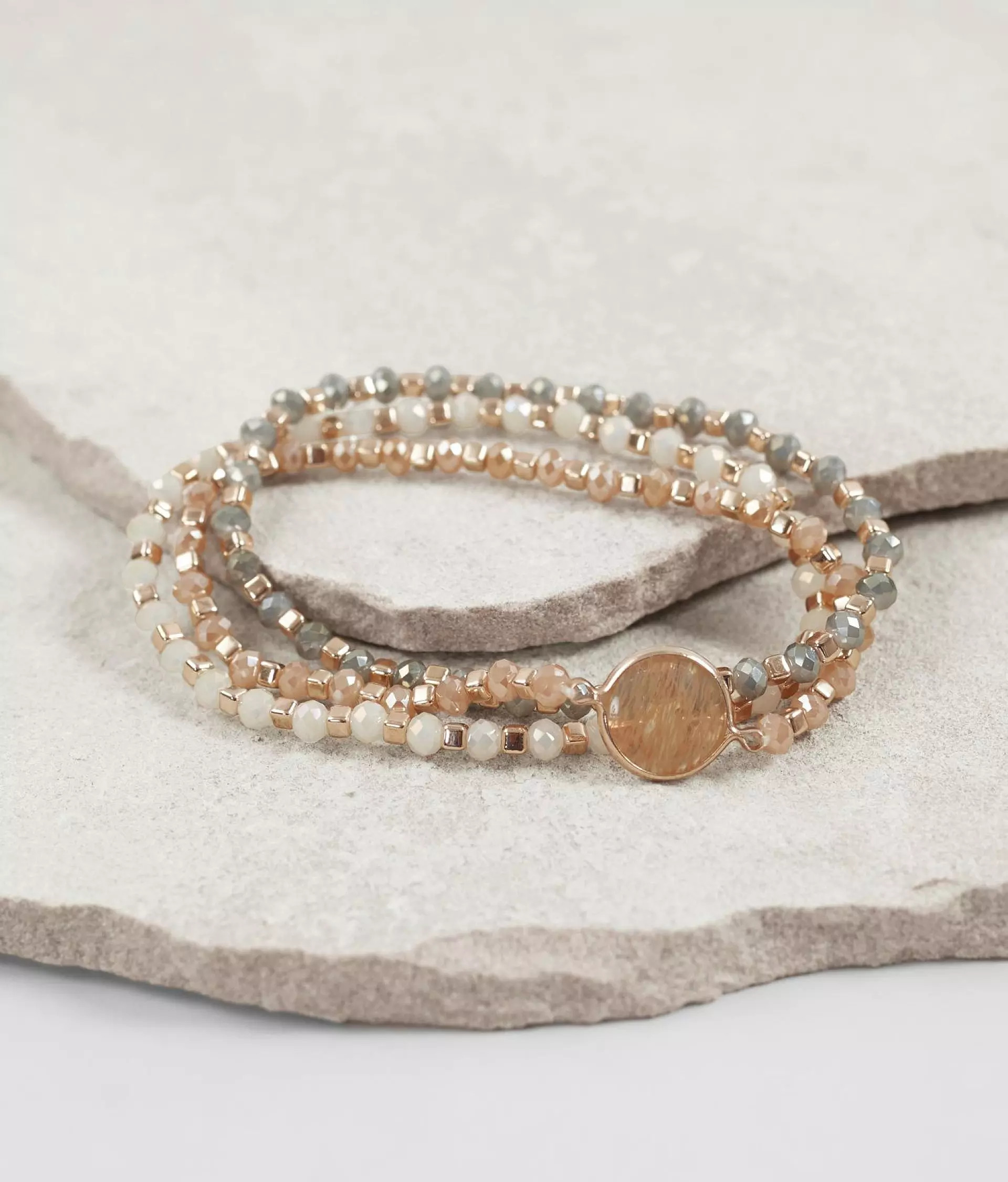 Beaded Bracelet Set | Buckle