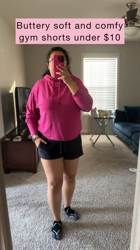 Added the comfiest and buttery soft gym shorts to my wardrobe! Picked these up in a size large and in black, blue, and lavender! These shorts are perfect for the gym or to lounge in. Less than $10! 

#LTKActive #LTKfitness #LTKfindsunder50