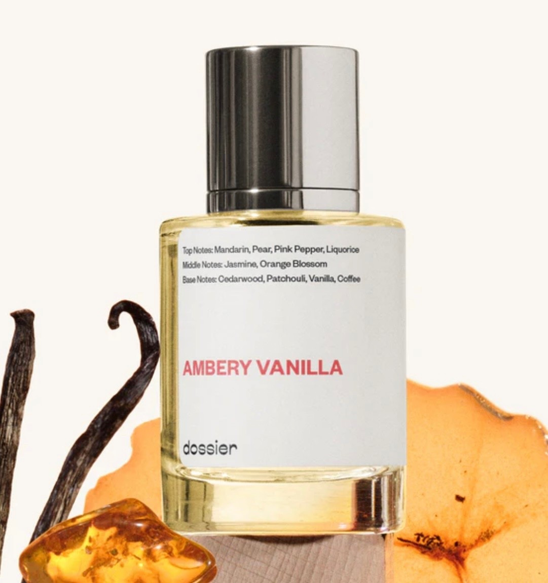 Dossier Ambery Vanilla: Adds amber & floral notes to vanilla, giving it a richer, deeper fall tone. 
