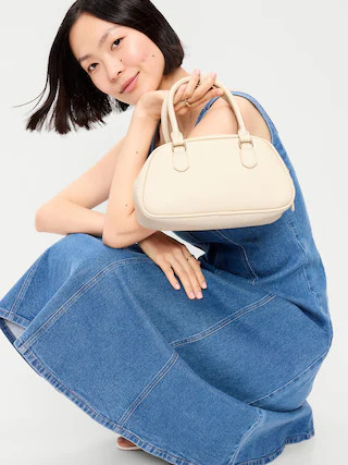 Mini Bowler Bag | Old Navy (US)