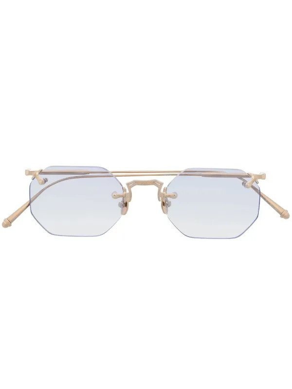 Matsuda Frameless Tinted Sunglasses | Gold | FARFETCH GR | Farfetch Global
