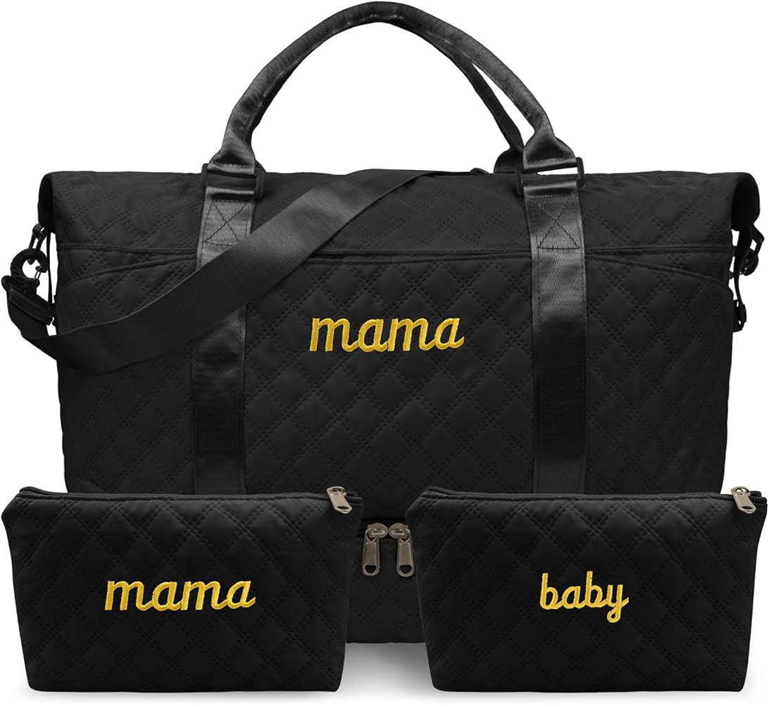 Mama Baby Pregnancy Hospital Bag Essentials for Women Labor Delivery Diaper Organizer with Shoe C... | Amazon (US)