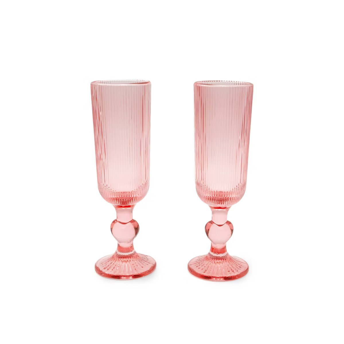 5oz 2pk Glass Flutes - Bullseye's Playground™ | Target