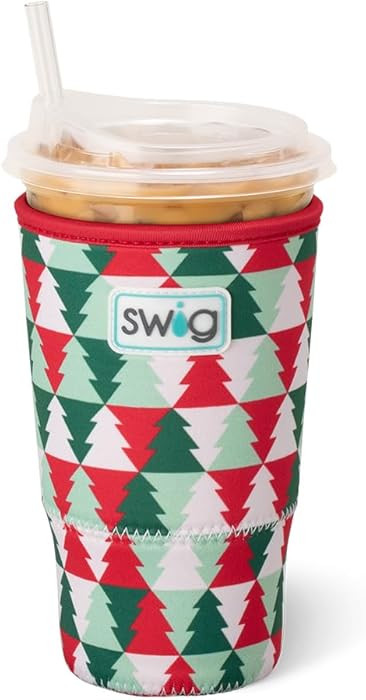 Swig Life Large Iced Cup Coolie, 30-32oz Iced Coffee Cup Insulator Sleeve with Handle, Neoprene I... | Amazon (US)