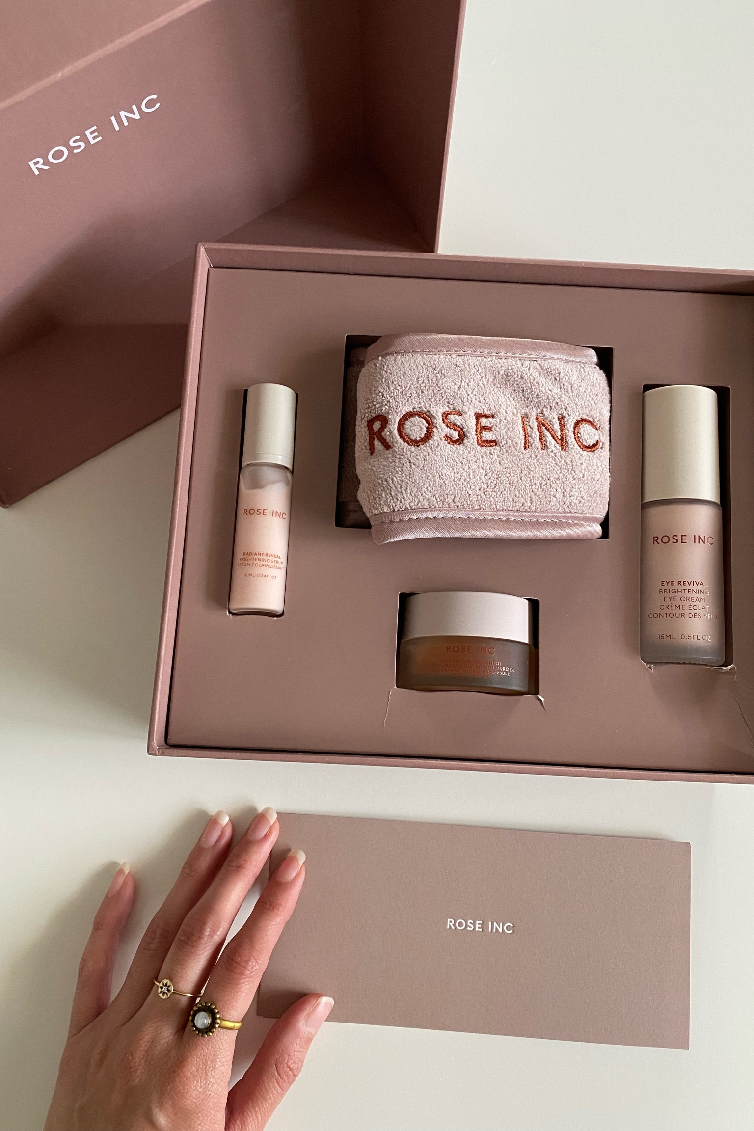 Rose Inc has the brightening essentials gift set. It’s the perfect collection to renew, illuminate and hydrate your complexion. This beautiful box includes four skincare items 🌹

#LTKbeauty #LTKGiftGuide #LTKHoliday