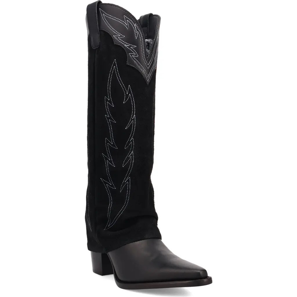 Dingo Wild Fire Western Boot in Black at Nordstrom, Size 9.5 | Nordstrom