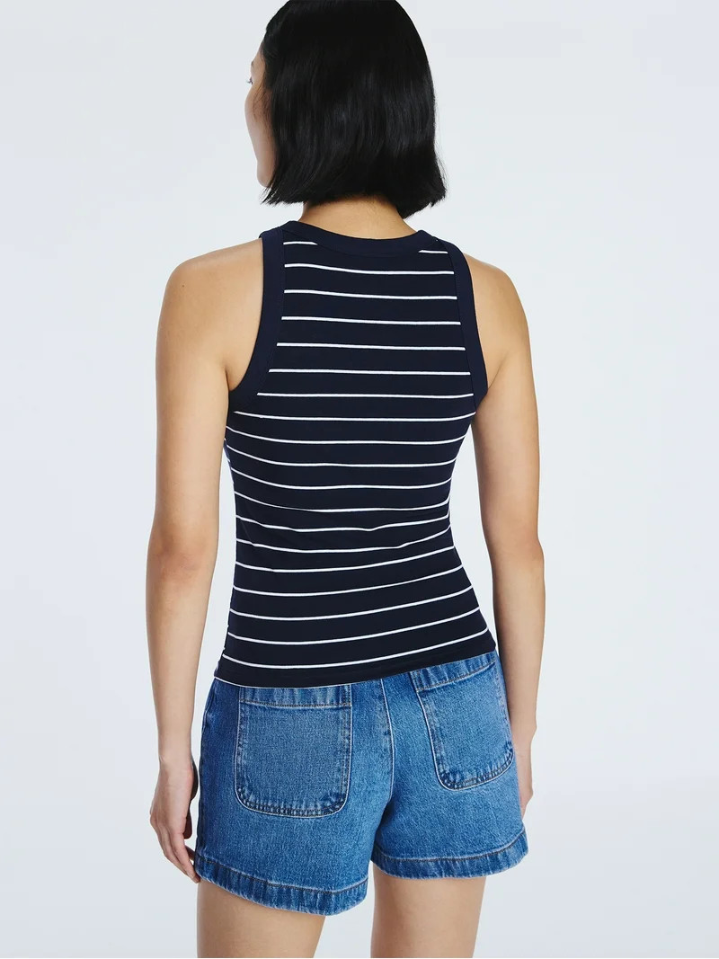 Free Assembly Women's Cutaway Tank Top, Sizes XS-XXL | Walmart (US)
