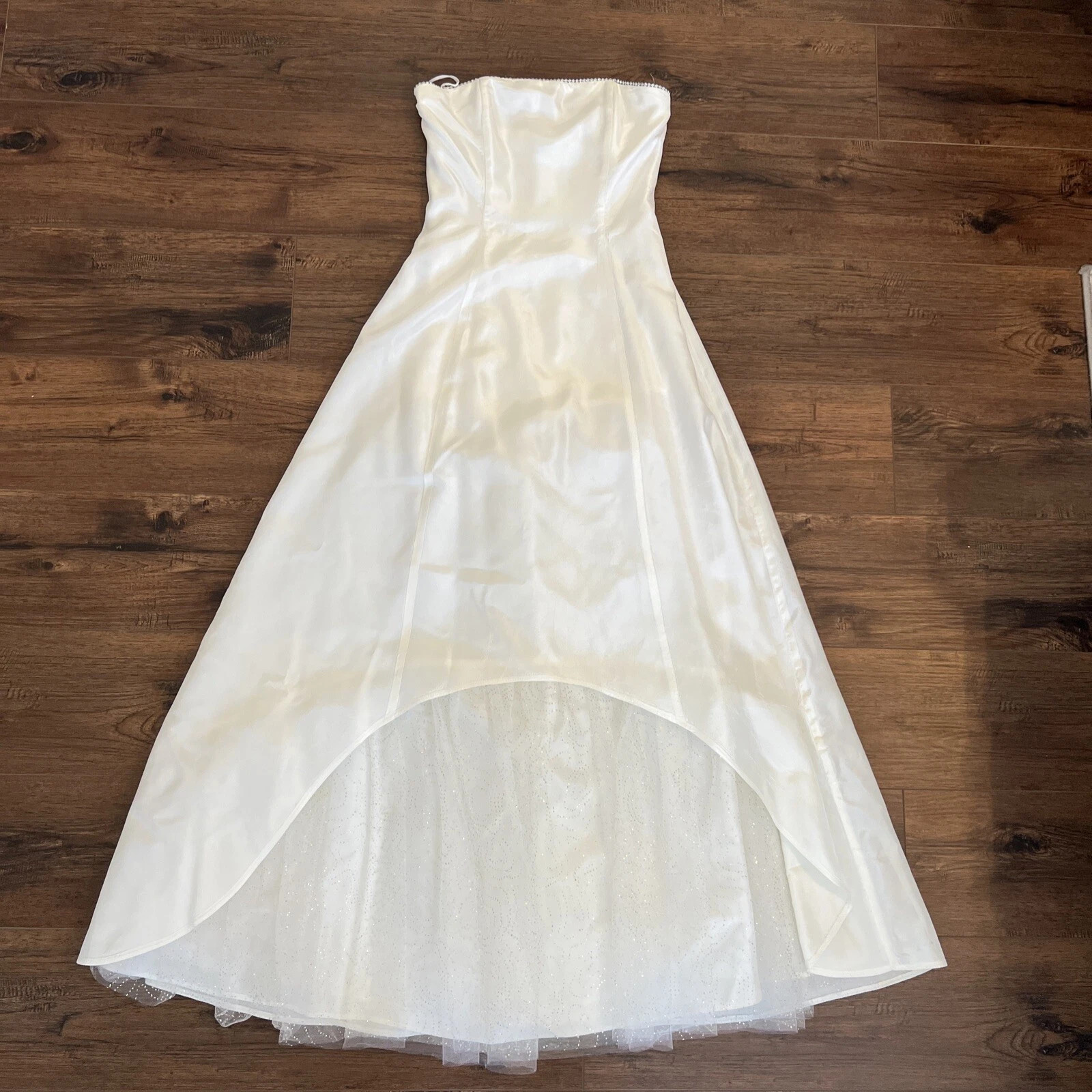 Vtg Jessica McClintock GUNNE SAX 80's Size 3 XS White Satin USA Made  | eBay | eBay US
