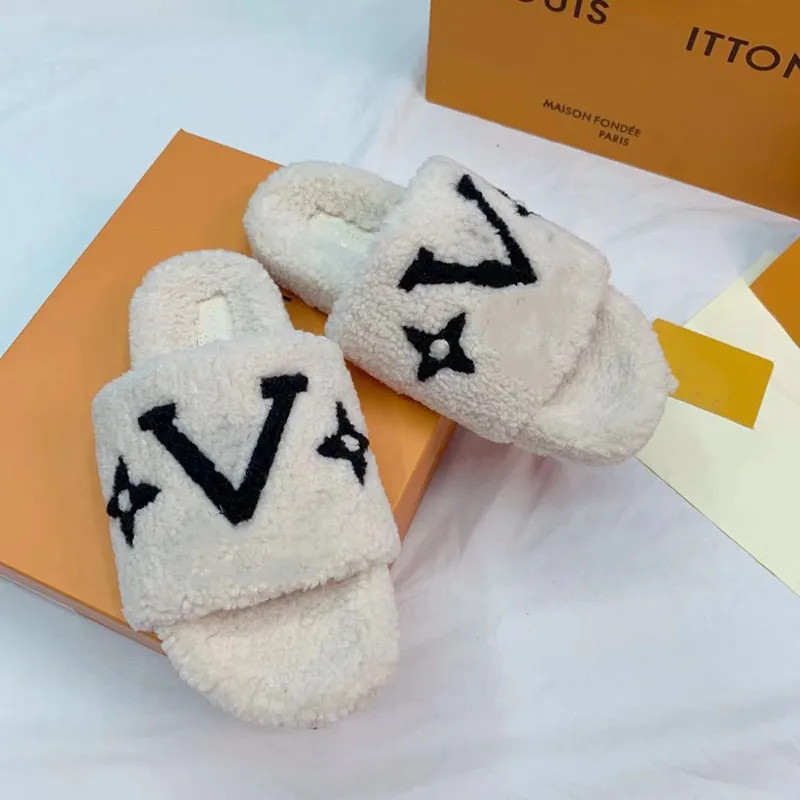 Fashion LV Brand Women Sandals Selling Slippers Woman Slipper Designer Shoes Autumn Winter Slides... | DHGate