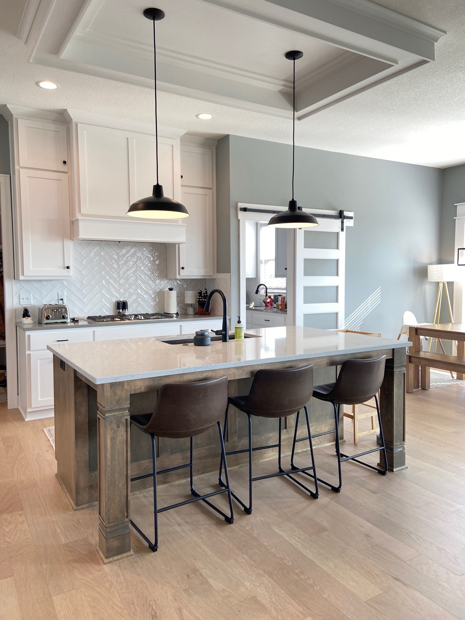 Barstools currently 40% off at target! We love these and have had them for years. (Got ours at NFM but they’re identical!) super easy to clean 

Linked counter height and bar height! 

Kitchen / home decor 

#LTKHome
