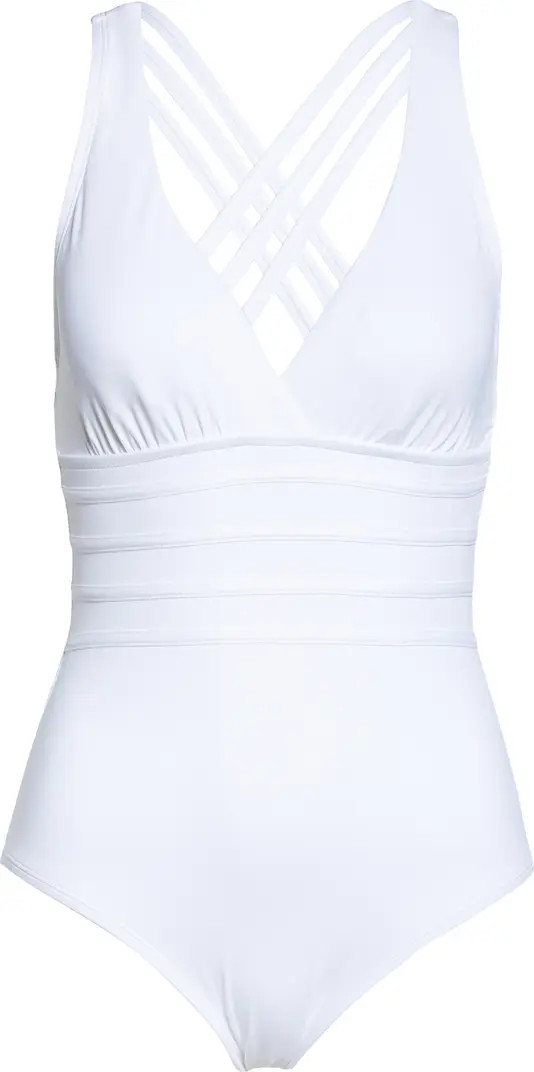 Cross Back One-Piece Swimsuit | Nordstrom