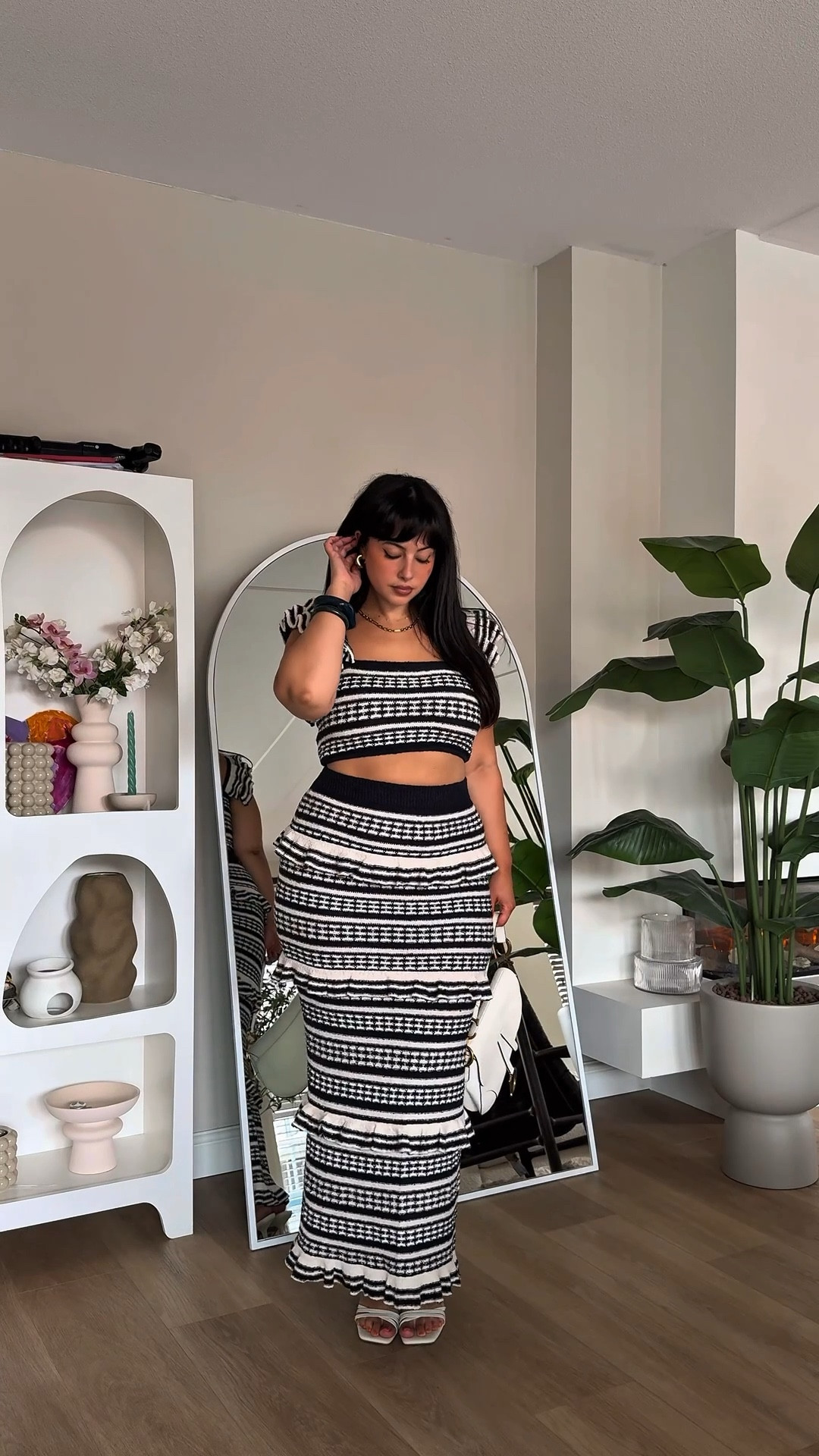 Such a cute and comfy set! Wearing size L in both the skirt and top (very stretchy material)

#LTKPlusSize #LTKStyleTip #LTKMidsize