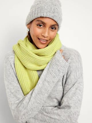 Rib-Knit Scarf for Women | Old Navy (US)