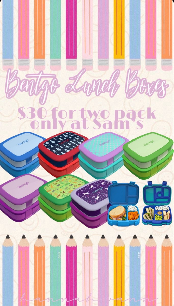 2 pack of Bentgo’s at Sam’s! Cheapest price I’ve found. 

#LTKKids