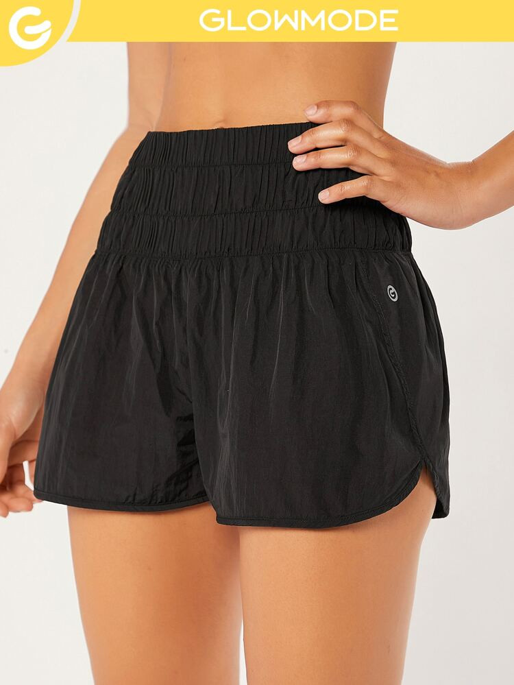 GLOWMODE High-Waist Retro Short 2.5" Shorts | SHEIN