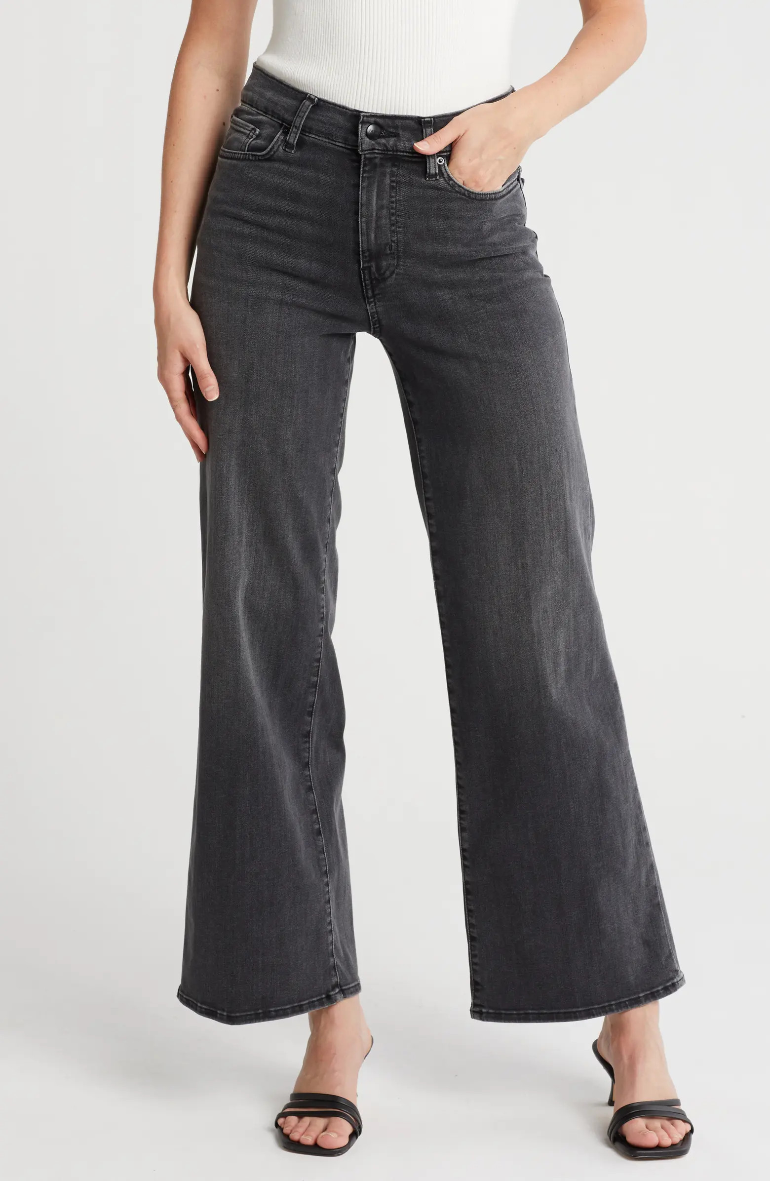 Le Slim Palazzo Jeans | Nordstrom Rack