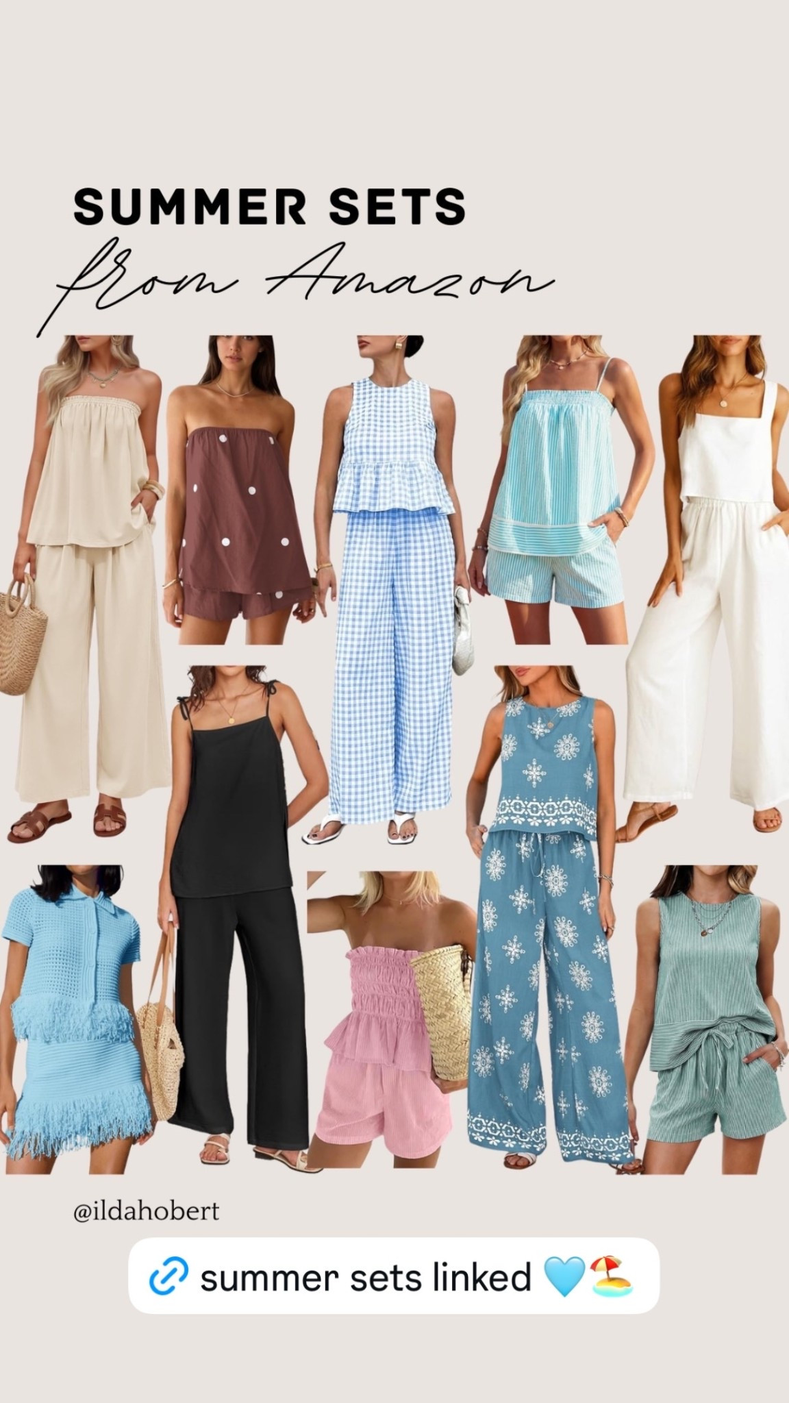 Summer sets that make getting dressed so easy !!☀️ So many cute options for vacations, errands, and everything in between!

#LTKootd #LTKSaleAlert #LTKSeasonal