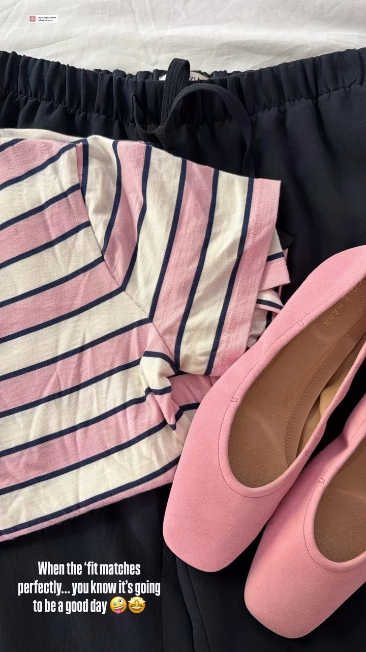 Church outfit
Small tee but wish I had a medium
Pink ballet flats are SO comfortable and a great color TTS

#LTKSaleAlert #LTKOver40 #LTKootd