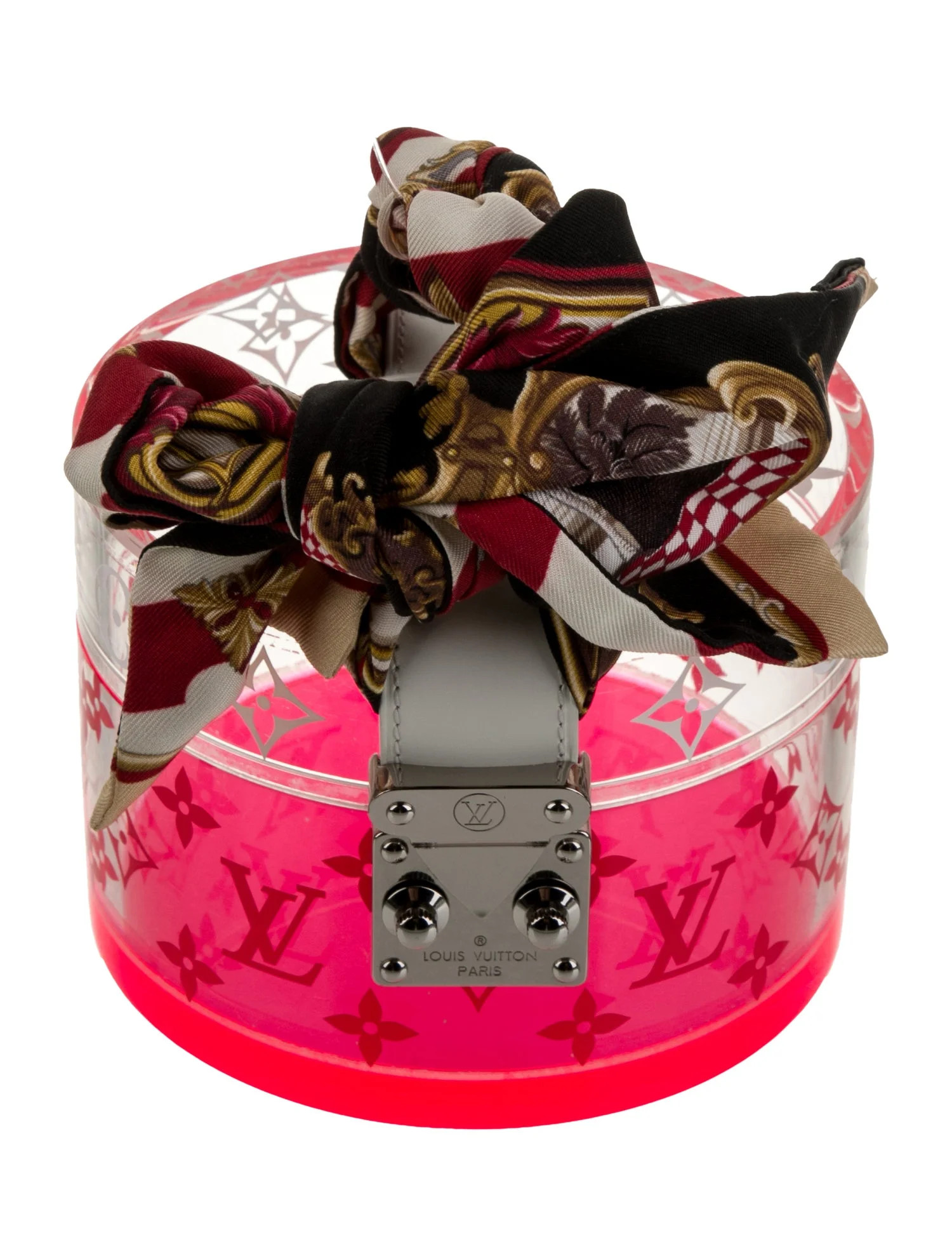 LV Monogram Plexiglass Scott Box | The RealReal