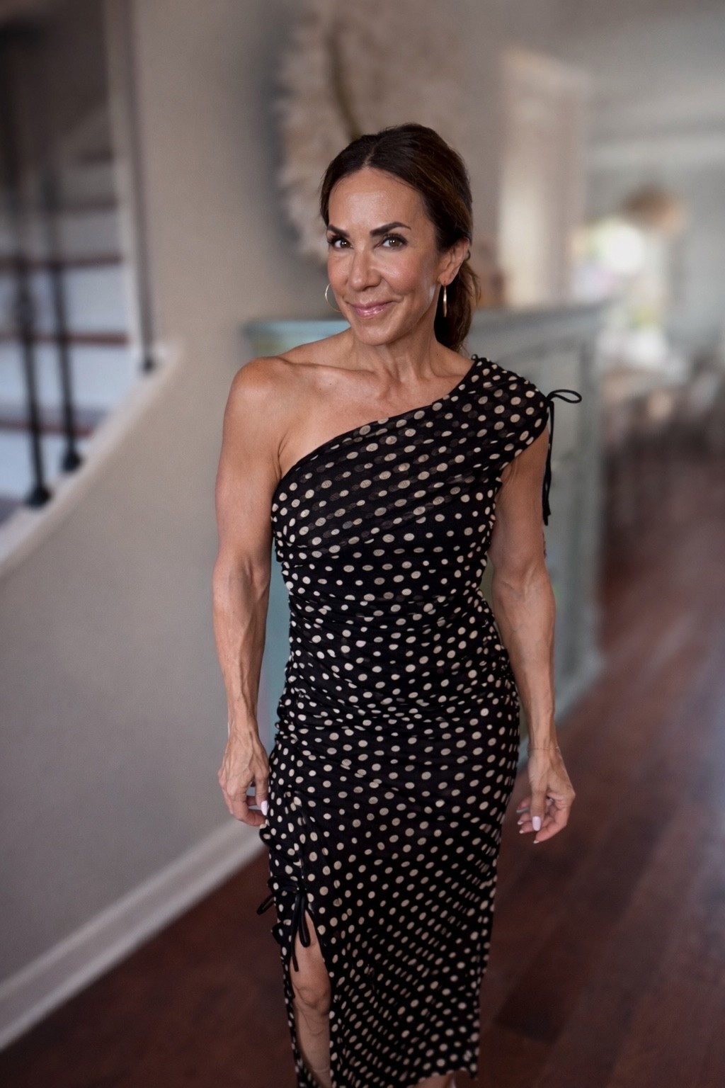 This dress is a best seller and back in stock 
Wearing size small
Use code COURTNEYZ30



#LTKootd #LTKOver40 #LTKPetite