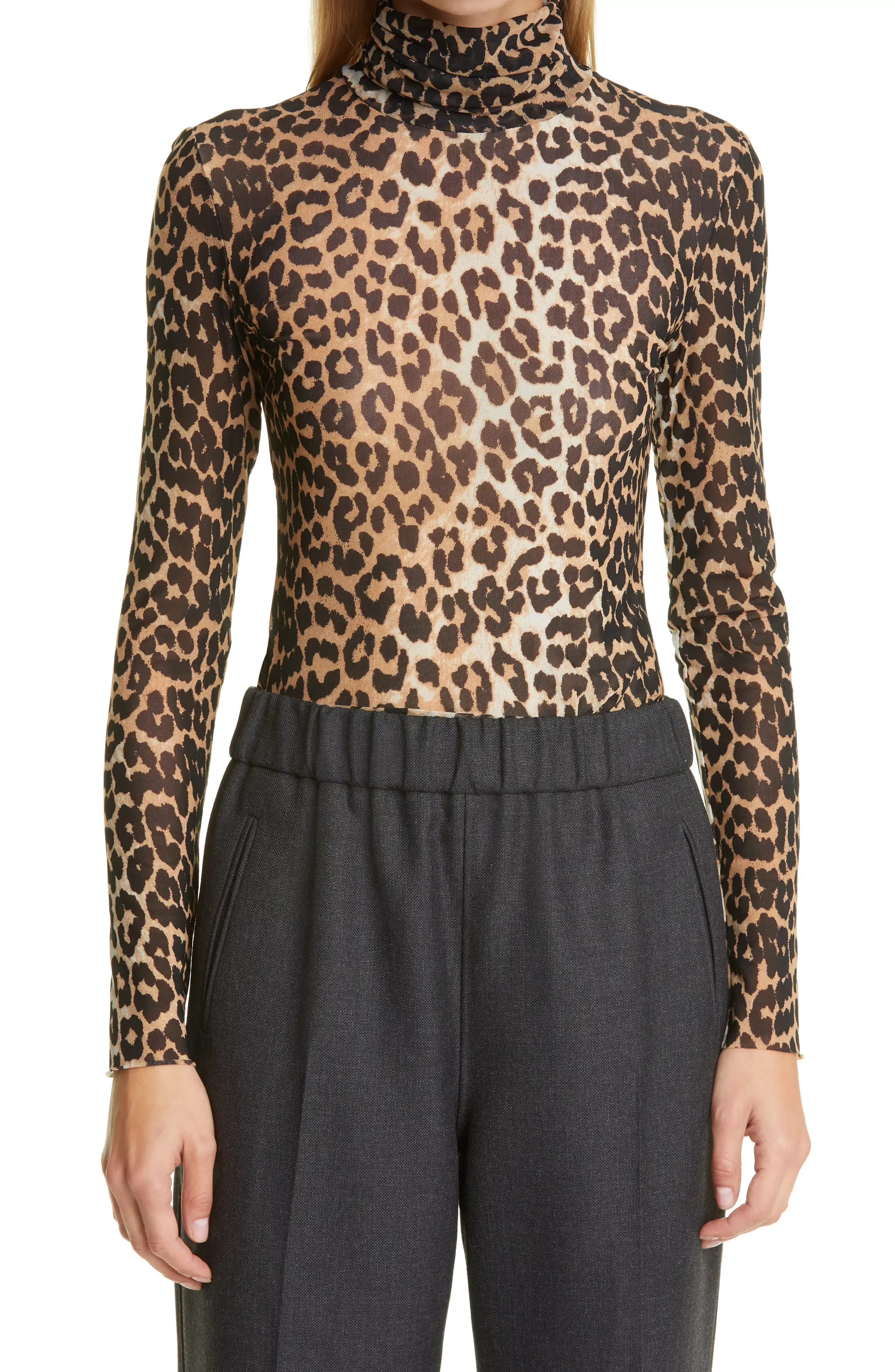 Women's Ganni Animal Print Mesh … curated on LTK