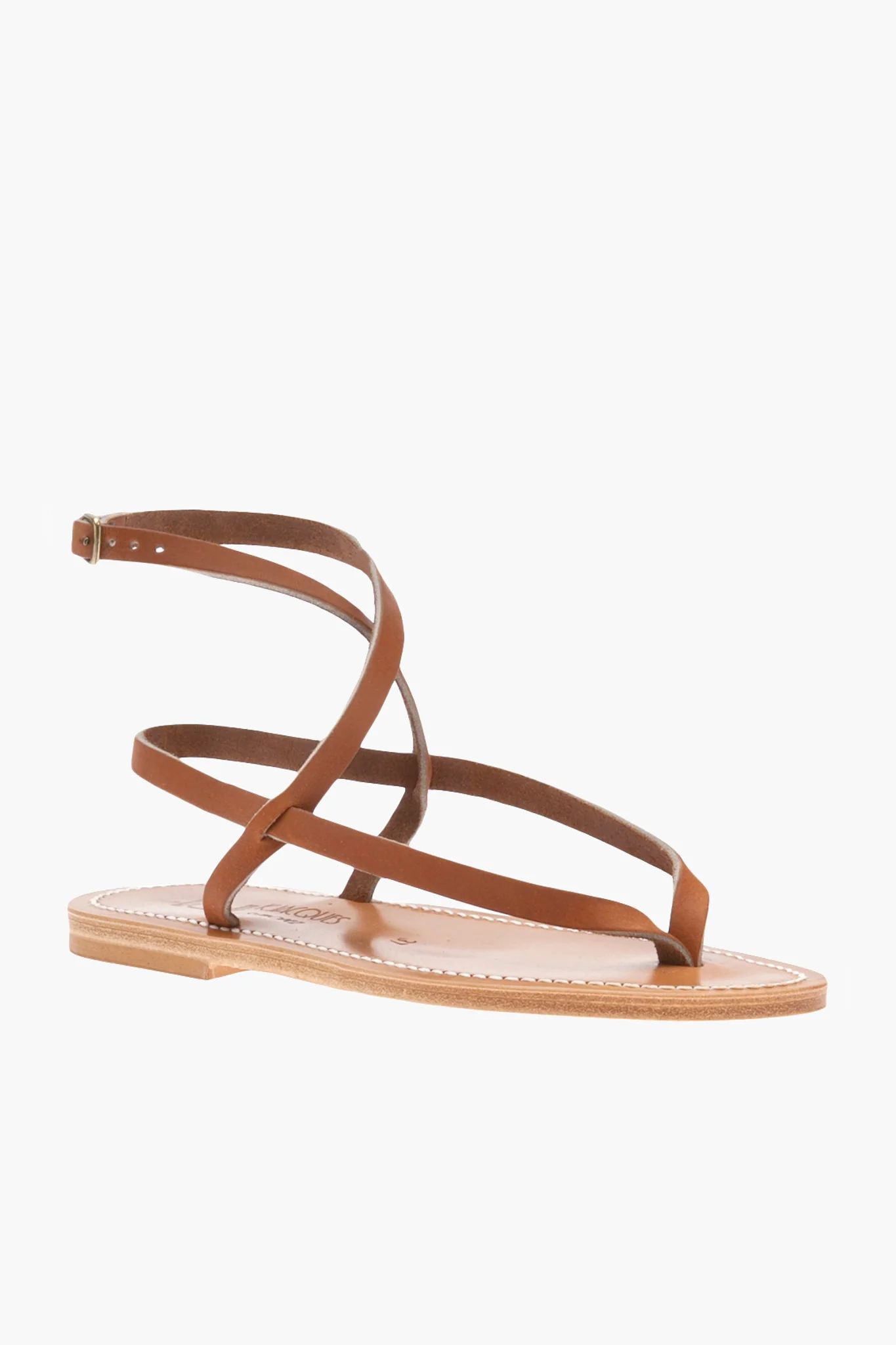 Natural Leather Delta Sandals | Tuckernuck (US)