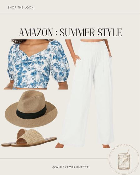 Amazon summer style! 

Tops, bottoms, hat, sandals, shoes 

#LTKStyleTip #LTKShoeCrush #LTKTravel