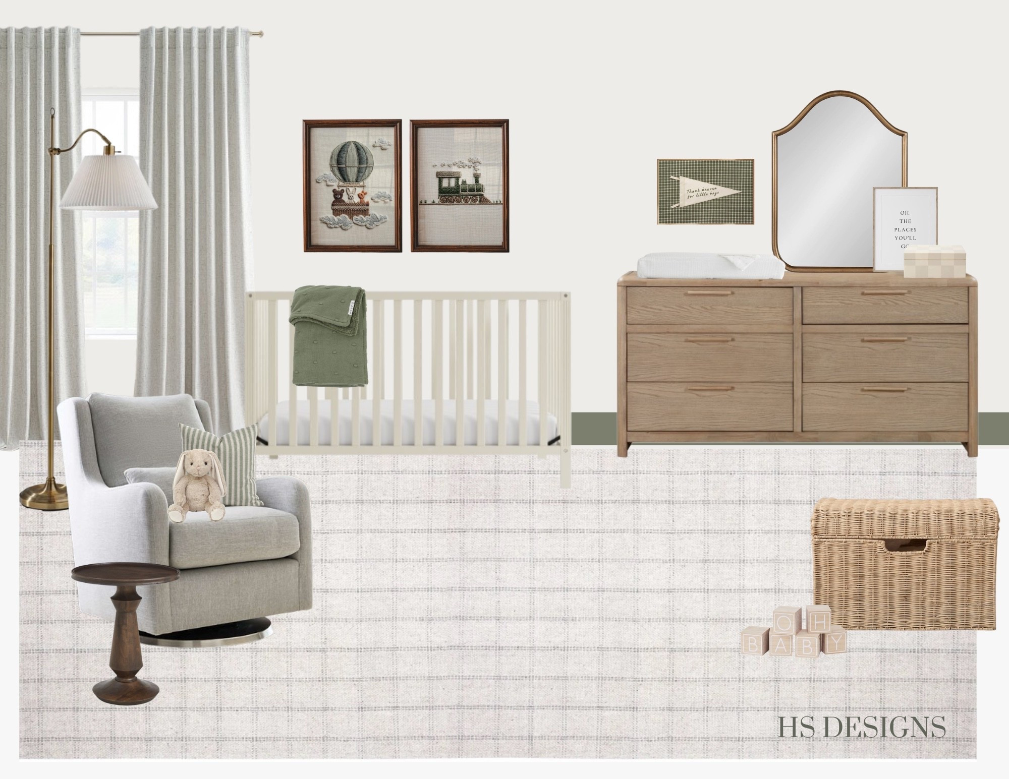 Sweet green nursery 🤍




#LTKKids #LTKHome #LTKBaby