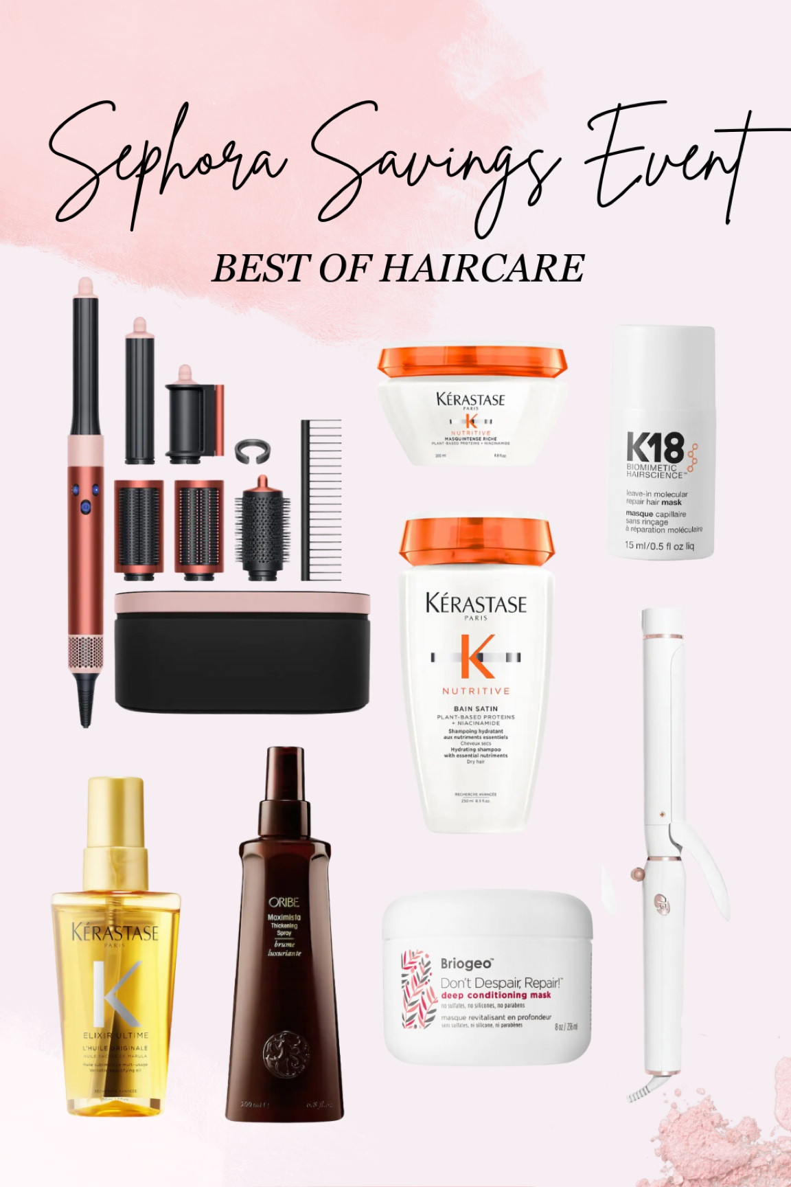 Happy Sephora Holiday Sale!!! 🖤Wanted to share my picks for best of haircare ! 

Rouge members can start shopping 20% off site wide today! Use code: SAVINGS at check out!  

#LTKHoliday #LTKSaleAlert #LTKBeauty