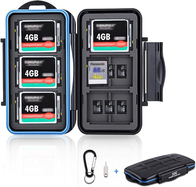 36 Slots SD Card Case Micro SD Card Case CF Card Holder Memory Card Holder Storage for 18 Micro S... | Amazon (US)