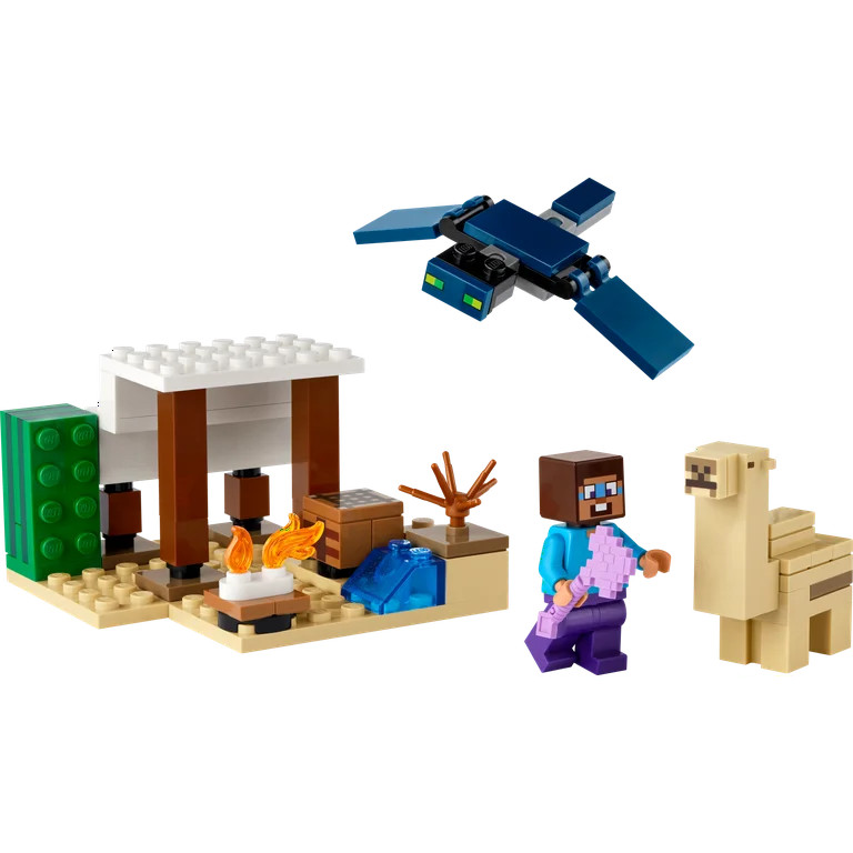 LEGO Minecraft Steve's Desert Expedition Building Toy, Biome with Minecraft House and Action Figu... | Walmart (US)