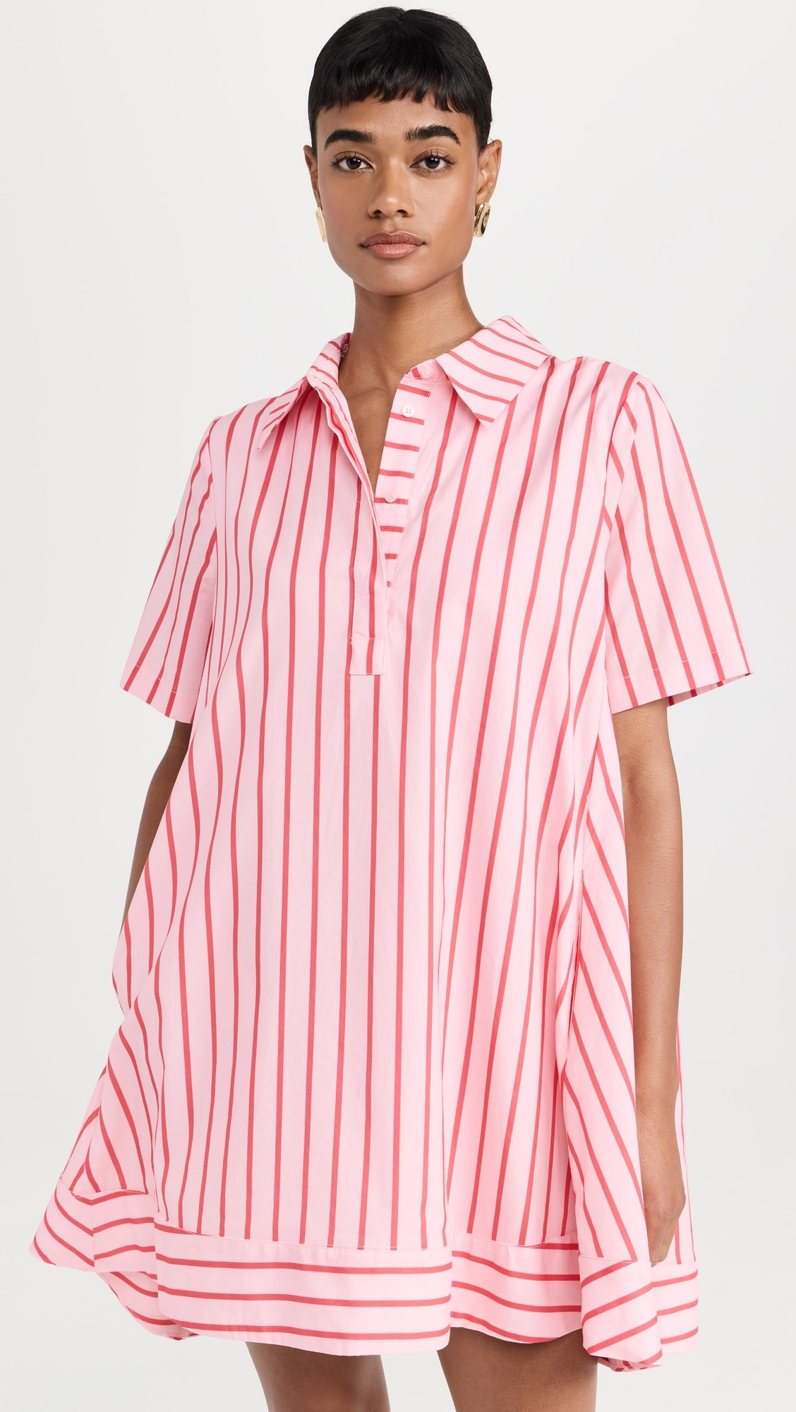 Stripe A-line Shirt Dress | Shopbop
