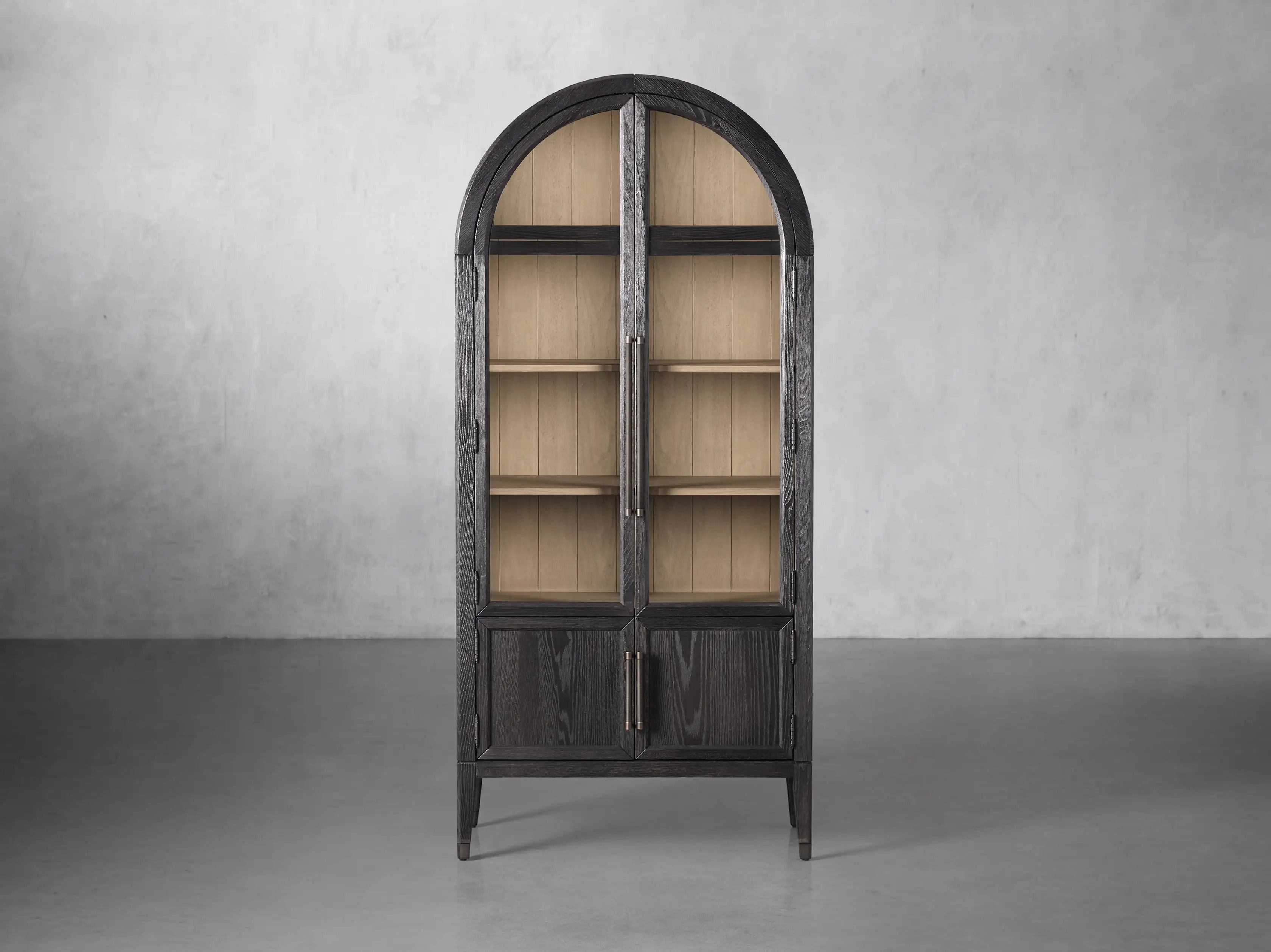 Hattie Glass Cabinet | Arhaus