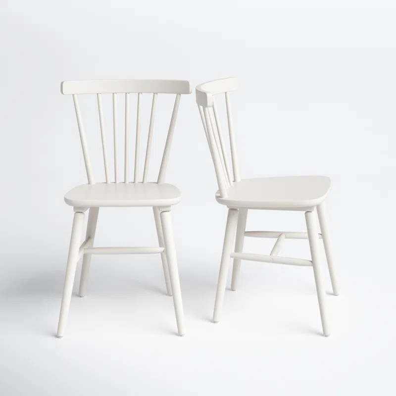 Shiloh Solid Wood Dining Chair (Set of 2) | Wayfair North America