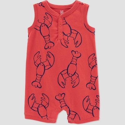 Baby Boys' Lobster Romper - Just One You® made by carter's Red | Target
