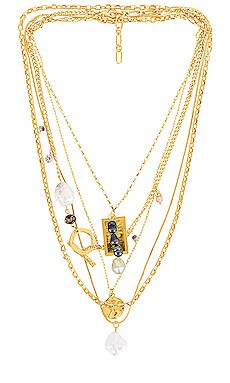 Amber Sceats Layered Necklace in Gold from Revolve.com | Revolve Clothing (Global)