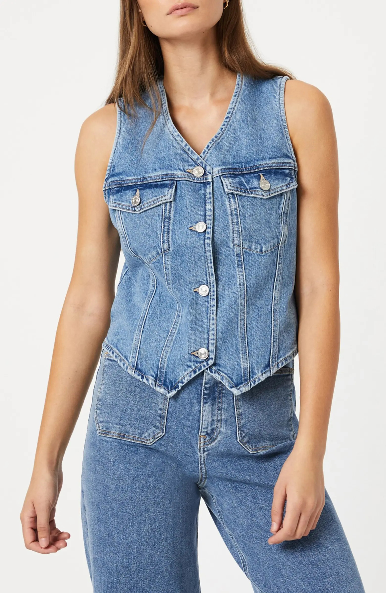 Mavi Jeans Denim Vest | Nordstrom | Nordstrom