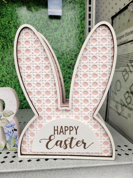 8" Happy Easter Bunny Ear Tabletop Sign by Ashland from Michael's on sale $10.49 Org. $14.99 - if you're decorating for spring I found lots of cute items that I'll be sharing.. starting with this adorable lil bunny sign 😍 Would be cute on a counter, coffee bar, shelf / bookshelf, fireplace, etc. Who's ready for spring time? 🐰 Remember you can always get a price drop notification if you heart a post/save a product 😉 

✨️ P.S. if you follow, like, share, save or shop my post (either here or @coffee&clearance).. thank you sooo much, I appreciate you! As always thanks sooo much for being here & shopping with me 🥹

| Valentine's Day, Wedding Guest, Vacation Outfit, Jeans, Winter Outfits, Work Outfit, Resort Wear, Maternity, Cocktail Dress, Baby Shower, Coffee Table, Bedding, Bedroom, Living Room, Sneakers, Nursery, valentines gift, valentines basket, gifts for her, gifts for him, gifts for boyfriend, gifts for girlfriend, gifts for wife, gifts for husband, valentines day outfit, valentines day dress, Easter basket, Easter dress, Easter family outfits, Hearth and Hand, project 62, hearth and hand with magnolia, target home, brightroom, mainstays, Thyme and Table, great value, better homes & gardens, your zone, pillowfort, room essentials, opalhouse, threshold | #ltkspringsale #ltkmostloved #LTKxPrime #LTKxMadewell #LTKCon #LTKGiftGuide #LTKSeasonal #LTKHoliday #LTKVideo #LTKU #LTKover40 #LTKhome #LTKsalealert #LTKmidsize #LTKparties #LTKfindsunder50 #LTKfindsunder100 #LTKstyletip #LTKbeauty #LTKfitness #LTKplussize #LTKworkwear #LTKswim #LTKtravel #LTKshoecrush #LTKitbag #LTKbaby #LTKbump #LTKkids #LTKfamily #LTKmens #LTKwedding #LTKeurope #LTKbrasil #LTKaustralia #LTKAsia #LTKxAFeurope #LTKHalloween #LTKcurves #LTKfit #LTKRefresh #LTKunder50 #LTKunder100 #liketkit @liketoknow.it https://liketk.it/4wgSZ