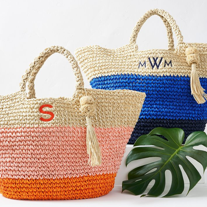 Maui Straw Beach Bag | Mark and Graham