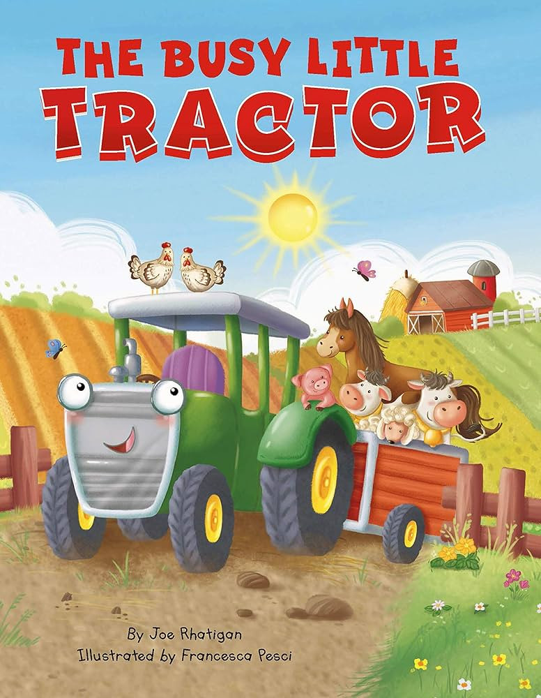 The Busy Little Tractor - Childen's Padded Board Book | Amazon (US)