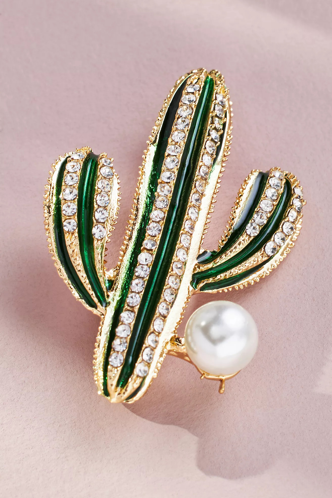 Cactus Pearl Brooch | Anthropologie (US)