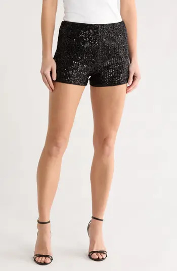 Leith Sequin Hot Shorts | Nordstromrack | Nordstrom Rack