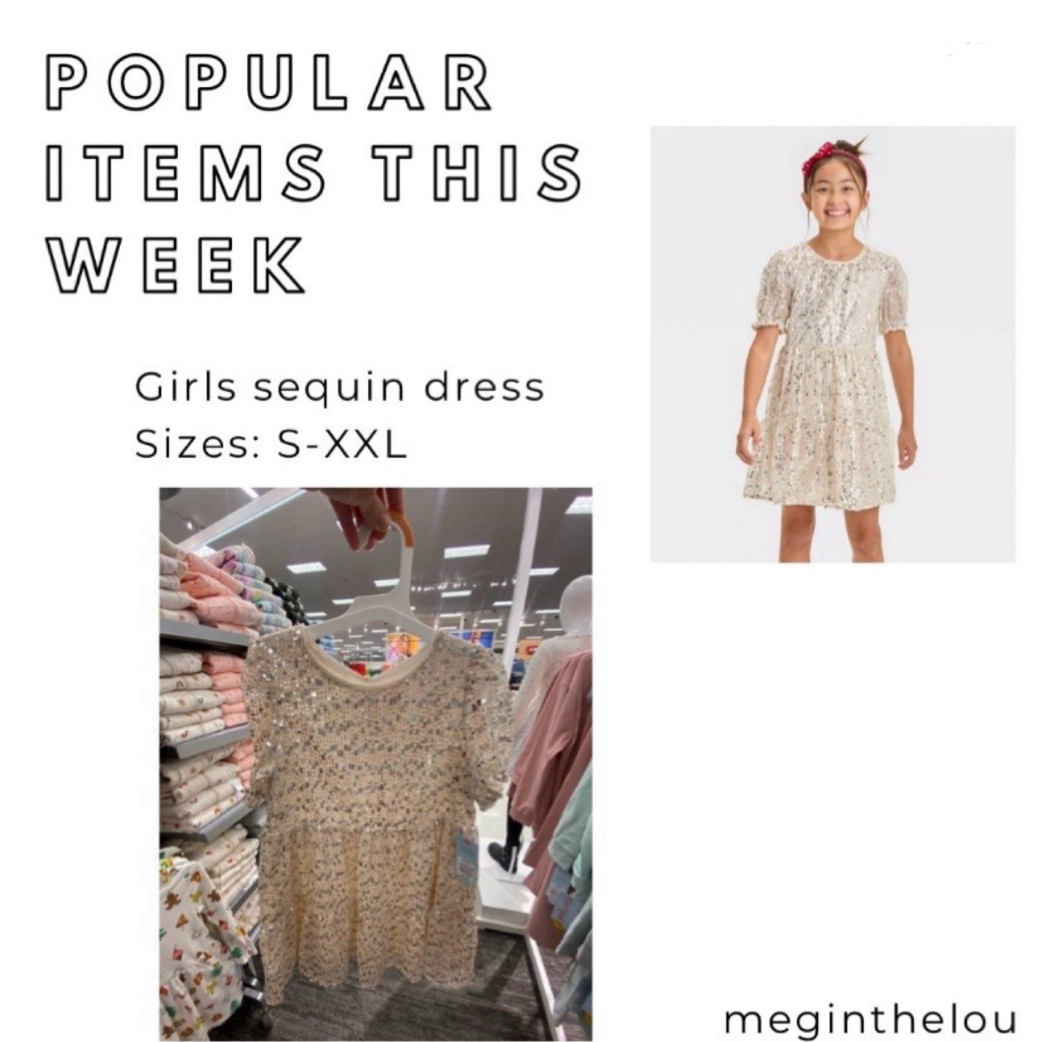 Christmas dress - girls sequin dress 


#target #girls #girlsdress #girlschristmasdress #LTKKids #girlsholidaydress #girlssequindress 




#LTKStyleTip #LTKKids #LTKFindsUnder50