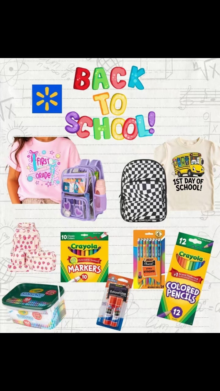 ✨ Back-to-School Essentials at Walmart ✨ Everything your kiddos need for the new school year from @Walmart —cute, affordable, and all linked in my LTK! 🎒📚#backtoschool #walmart