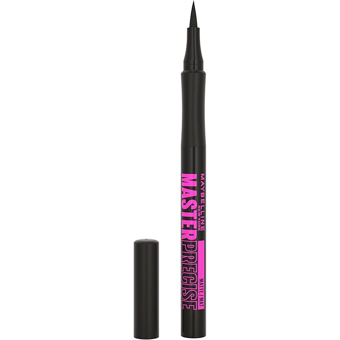 Maybelline Eyestudio Master Precise All Day Waterproof Liquid Eyeliner Makeup, Matte Black, 1 Cou... | Amazon (US)