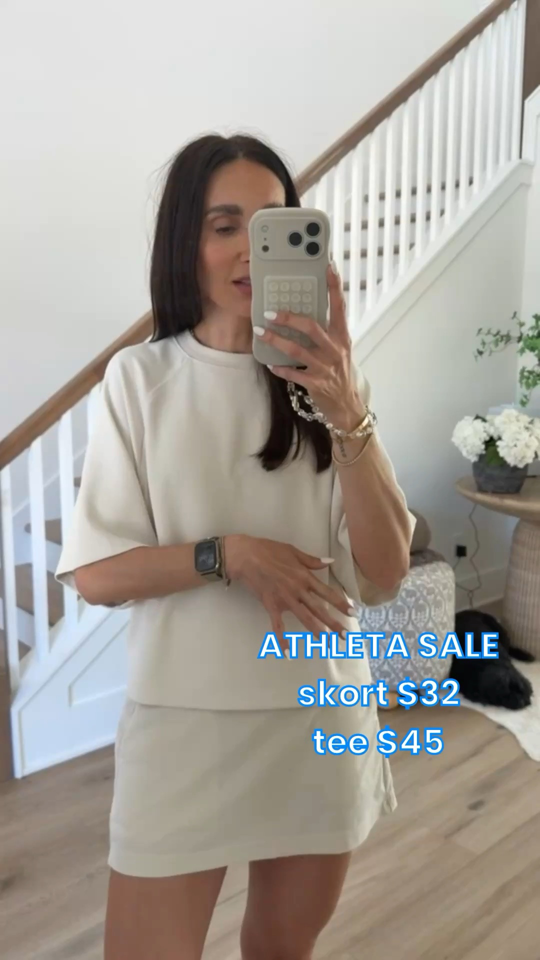 ATHLETA SALE, I'm wearing size XS in top and size 2 in skirt.

#LTKSaleAlert #LTKOver40 #LTKActive