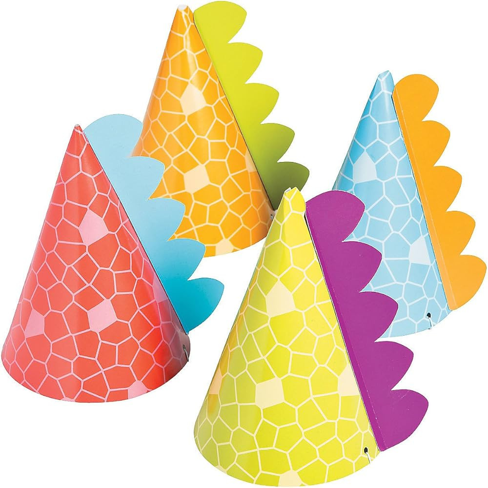 Little Dino Party Hats, 8 Count | Amazon (US)
