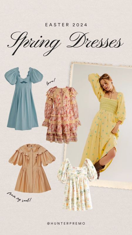 Spring dresses I love! Perfect for Easter, vacation outfit, or a date night outfit!

#LTKSeasonal #LTKstyletip