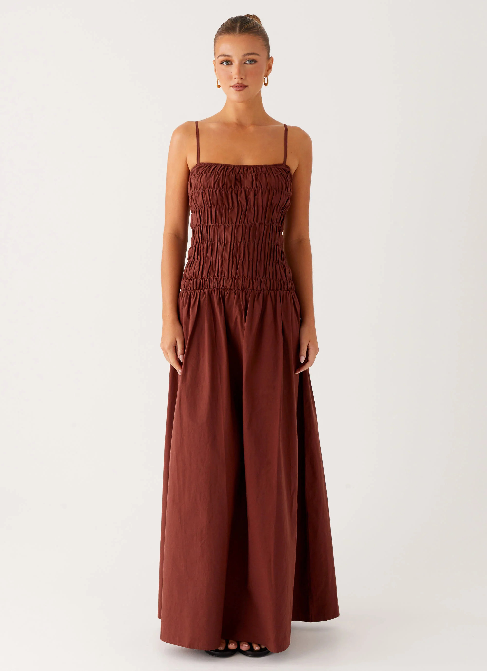 Brooke Maxi Dress - Chocolate | Peppermayo (Global)